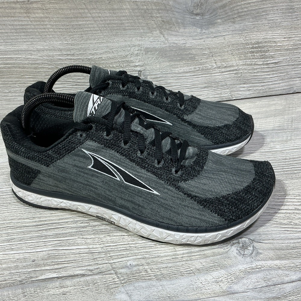 Altra Escalante Men's Size 8.5 US Gray Black Running Shoes Sneakers Foot Shaped